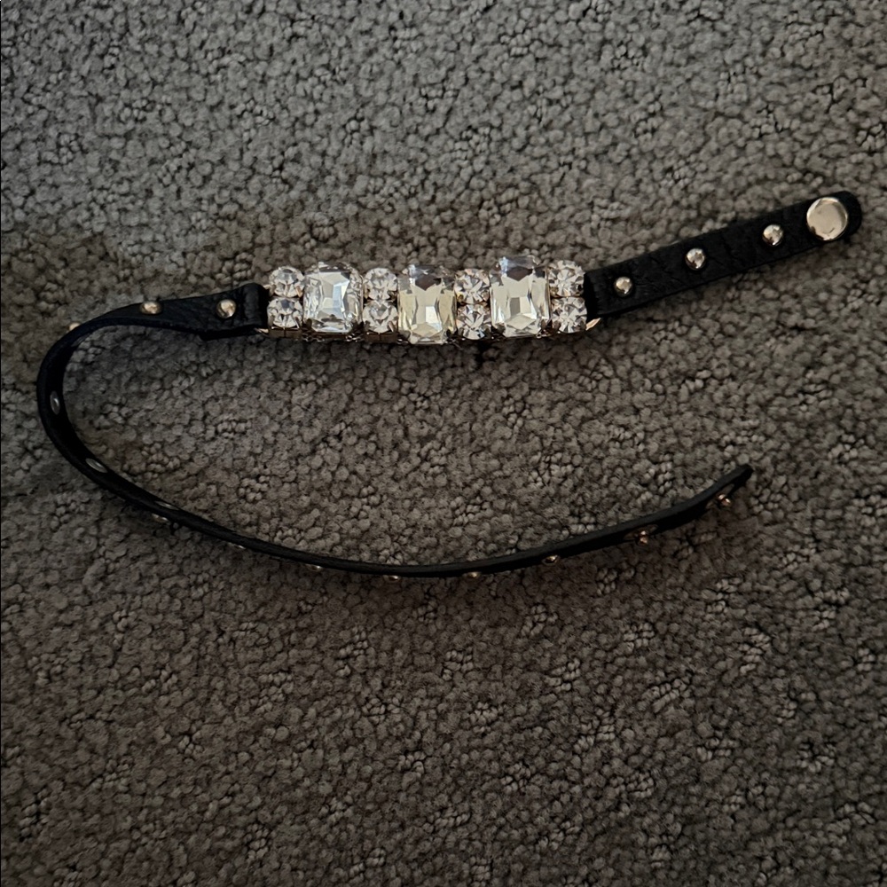 NWOT Elegant Black Crystal Bracelet